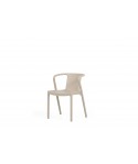 Fauteuil Lisbonne empilable Taupe
