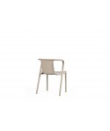 Fauteuil Lisbonne empilable Taupe