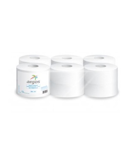 Papier hygiénique Mini jumbo blanc pour Jumbo200M (carton de 12)