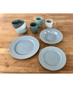 Assiette dessert COTTAGE Ø21cm Galet 2
