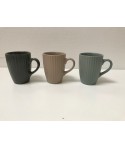 Pack mug COTTAGE 29.5cl 3 coloris assortis
