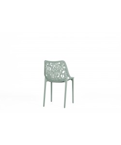 Chaise Santorin empilable AVEIRO AVEIRO AVEIRO AVEIRO Vert de Gris  2
