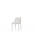 Chaise Santorin empilable AVEIRO AVEIRO AVEIRO AVEIRO  Gris Clair  