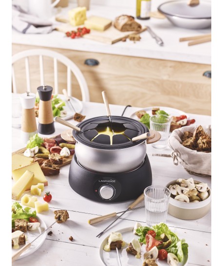 Fondue électrique 900W caquelon...