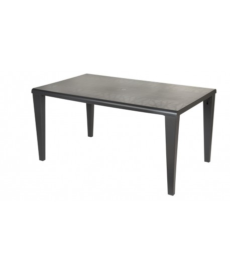 Table Alpha 150x90cm Anthracite