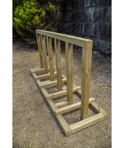 Support 5 à 10 Vélos en bois Bicicletta 2