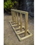 Support 5 à 10 Vélos en bois Bicicletta