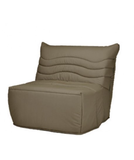 Fauteuil lit accordéon BZ couchage 90x190cm matelas ép12cm