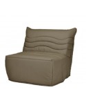 Fauteuil lit accordéon BZ couchage 90x190cm matelas ép12cm