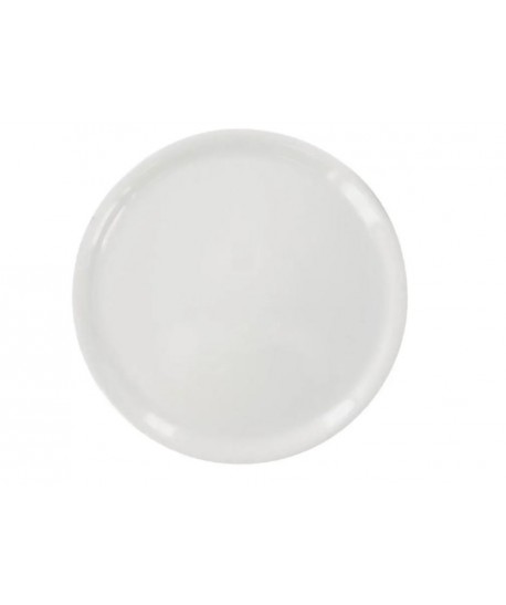 Assiette Pizza Ø31cm porcelaine blanc Napoli
