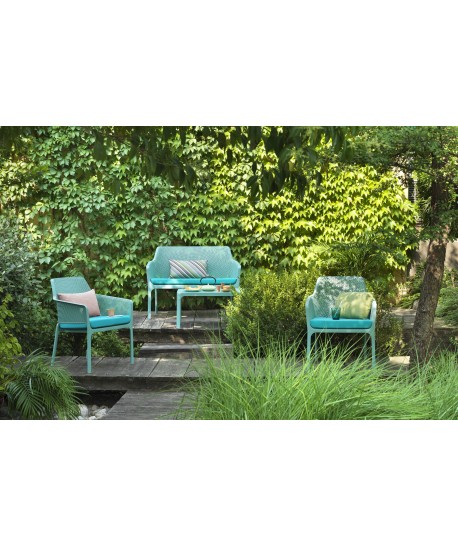 Ensemble NET, 1canapé, 2 fauteuils, 1 table