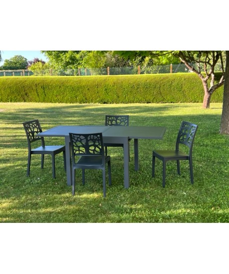 Table CAP FERRET alu extensible 90x90/190x75