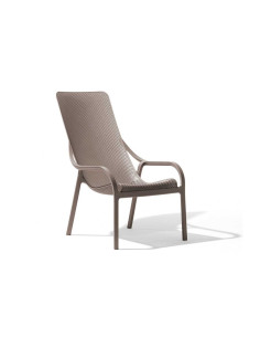 Fauteuil NET LOUNGE Taupe