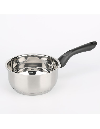 Casserole Ø16cm inox, manche bakélite