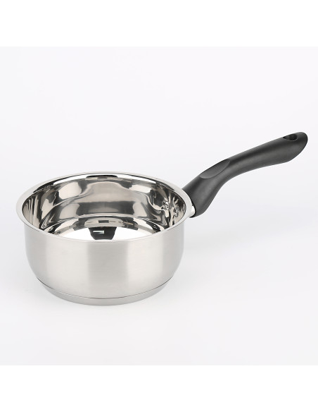 Casserole Ø16cm inox, manche bakélite