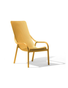 Fauteuil NET LOUNGE Moutarde