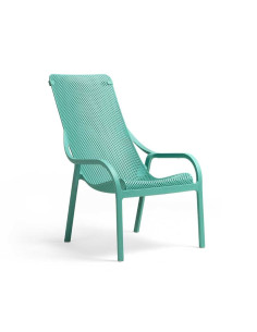 Fauteuil NET LOUNGE Turquoise