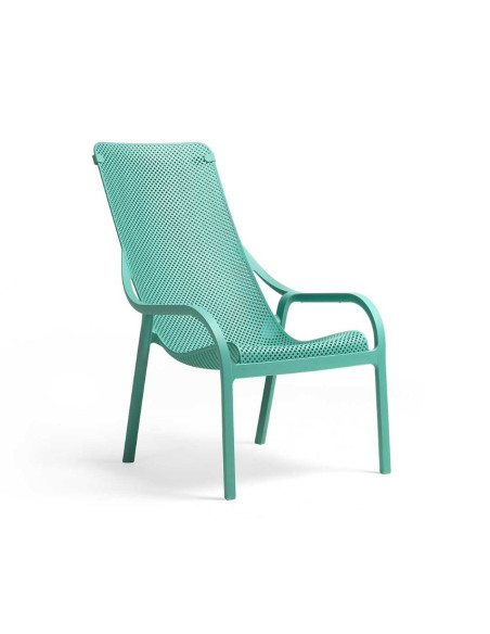 Fauteuil NET LOUNGE Turquoise
