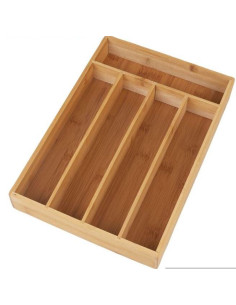 Range couverts BOIS 5 cases