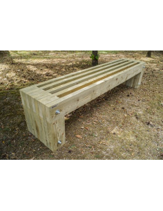 Banc Carrera bois 2