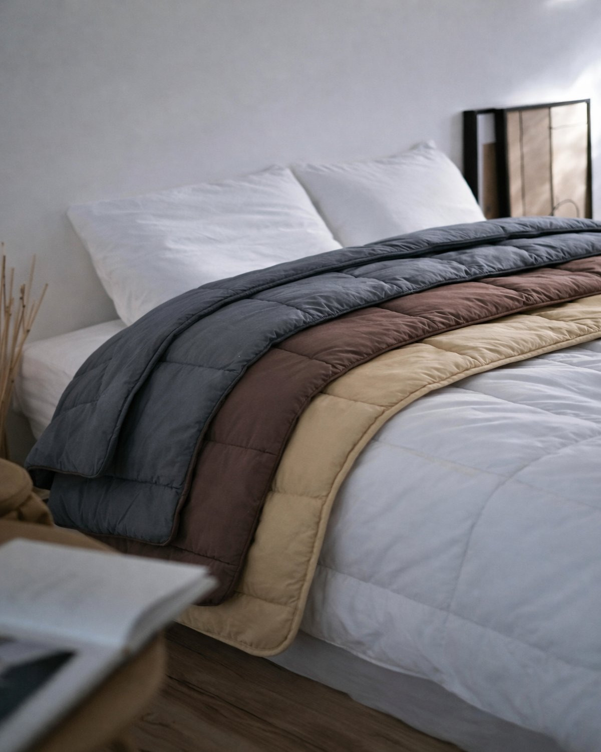 Couettes : "Unies ou bicolores, à vous de choisir ? " chez banliat.com.