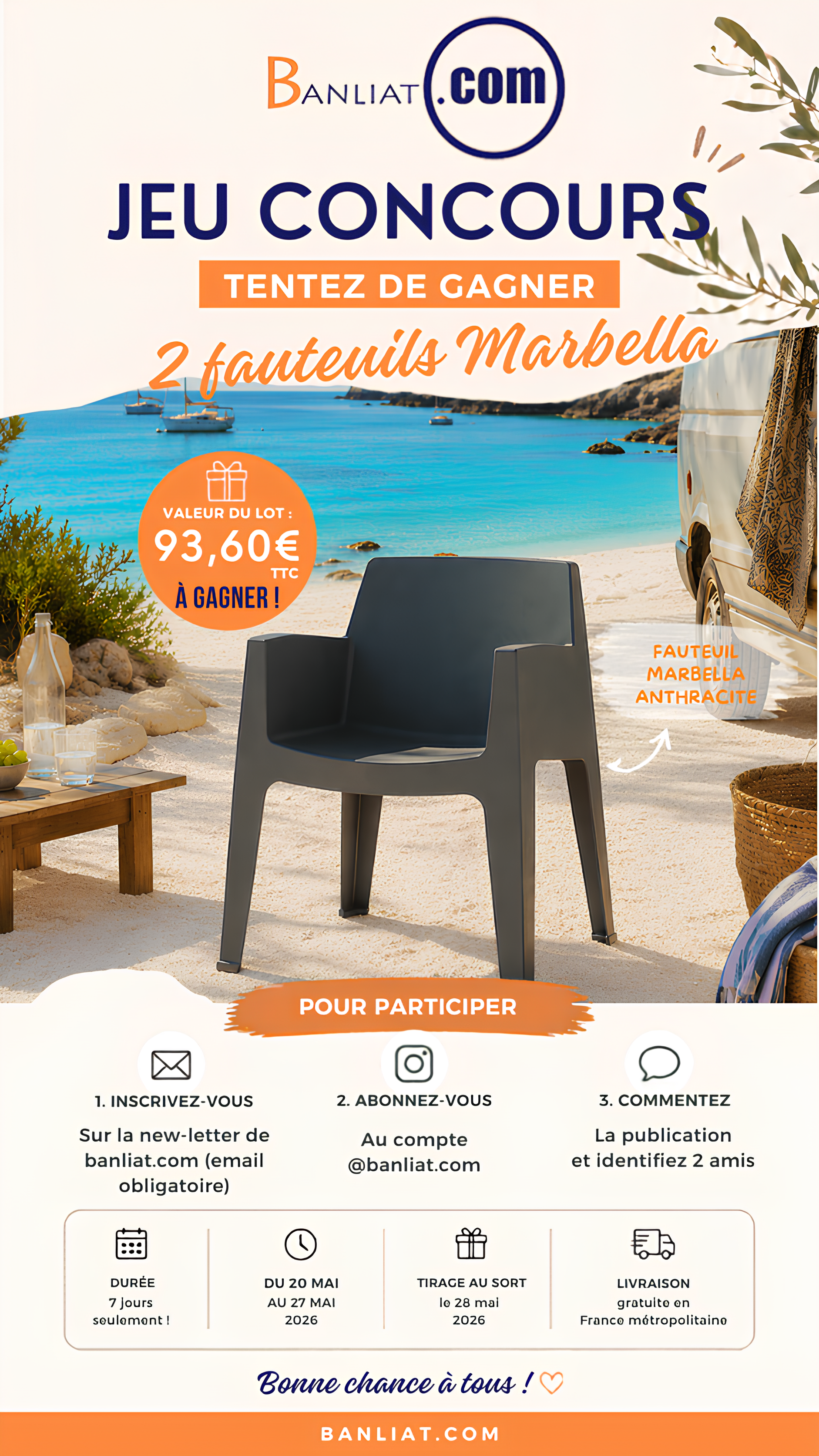 Faites vibrer votre été avec Banliat.com.